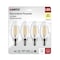 Satco 4-Watt B11 LED - Clear - Candelabra Base - 3000K - 350 Lumens - 120 Volts, 2PK S21821 - alternate 4
